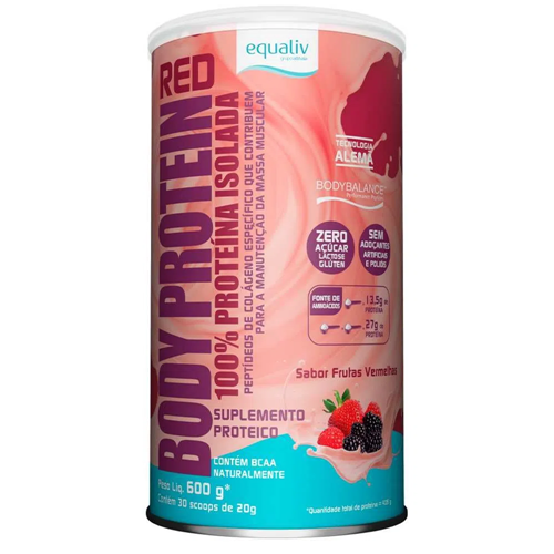 Suplemento em pó Equaliv Body Protein proteínaBody Protein 600g