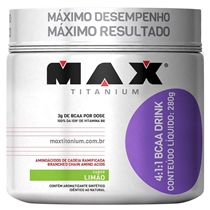 Max Titanium Bcaa 4:1:1 Em Pó Drink 280g