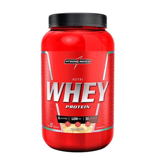 Suplemento em pó Integralmédica Nutri Whey Protein proteínas em pote de 907g