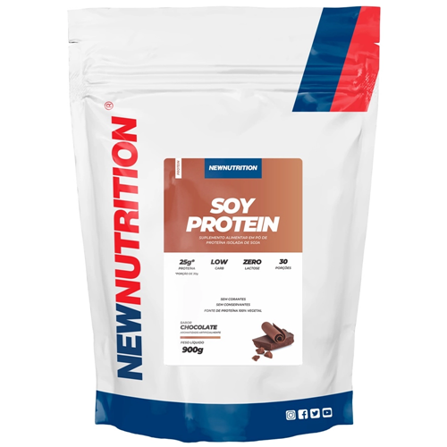 Iso Soy Protein Chocolate 900g Newnutrition
