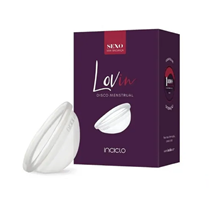 Lovin Disco Menstrual Inciclo Modelo Único  Saquinho Grátis Cor Transparente