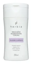 Emulsão Hidratante Natural Lavanda E Verbena