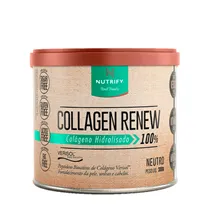 Suplemento Em Pó Nutrify Collagen Renew Colágeno Em Pote De 300g