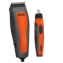 Kit Maquina e Aparador 127V Wahl Combo Cut Cinza/Laranja