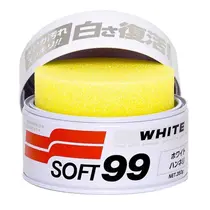 Cera De Carnaúba Soft99 White Pasta Wax Limpadora Carro Clar