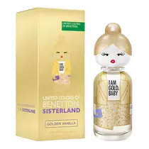 Sisterland Golden Vanilla Benetton Perfume Feminino Eau de Parfum