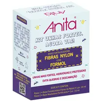 Kit Unhas Fortes Agora Vai Anita