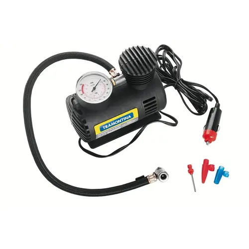 Mini Compressor De Ar Portatil 12v Tramontina Frequência 0 MHz 42330/001