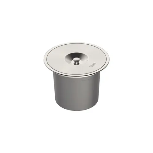 Tramontina 94518/000 lixeira embutir para cozinha cor metálico