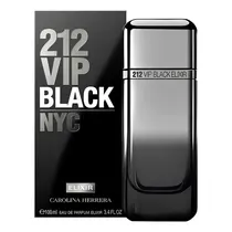 212 Vip Men Black Elixir Masculino Eau de Parfum