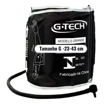 Braçadeira Aparelho Digital G-tech Adulto Obeso Cor Azul