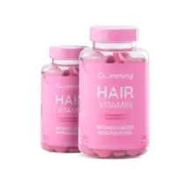 Kit 2x Gummy Hair Suplemento Alimentar 180g 60 Gomas