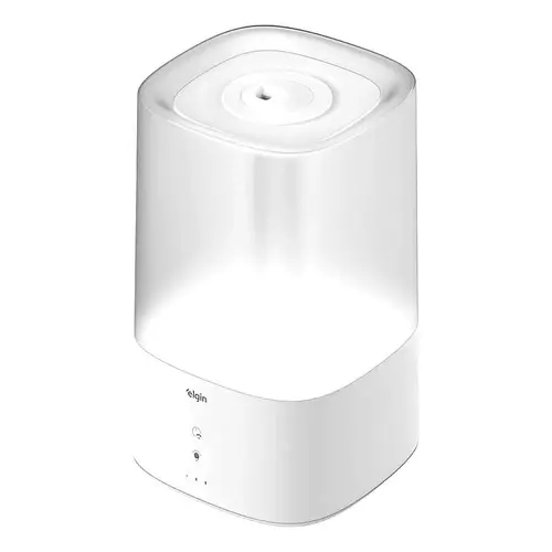 Umidificador De Ar Digital Touch 4 Litros Elgin Cromoterapia Cor Branco 110/220