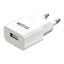 Carregador Usb Para Tomada - Bivolt - 5v - Elgin