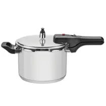 Panela De Pressão Tramontina Inox Fundo Triplo Brava 4,5l Cor Prateado 62416/200