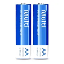 Pilha Multilaser AA Recarregável CB053 kit de 2 unidades