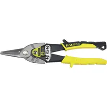 Tesoura de Aviação Fatmax Reta Stanley Modelo 14-563 Corte Alumínio Vinil Cobre e Couro