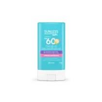 Protetor Solar Sunless Baby 60fps Bastão Resistente A Água