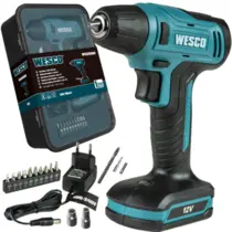 Parafusadeira Sem Fio Com Carregador 12v/10mm Ws2555k Wesco