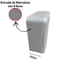 Quadro Distribuição 8 Disjuntores com Barramento DIN BR - Sobrepor