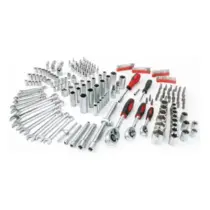 Kit Jogo De Soquete Catraca MTX Combinada Maleta 216 Peças Aço