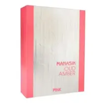 Manasik Oud Amber Pink Perfume Feminino Eau de Parfum