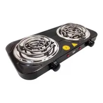 Fogão Fogareiro 2 Bocas Elétrico 2000w Fogão Cooktop Portátil 220v