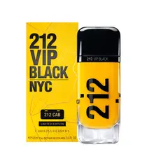 212 Vip Men Black Cab Edição Limitada Masculino Eau de Parfum