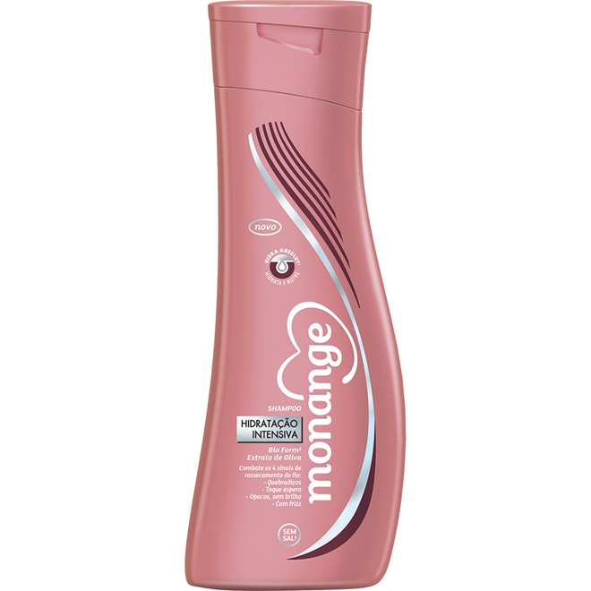 Shampoo Monange Hidratação Intensiva Sem Sal