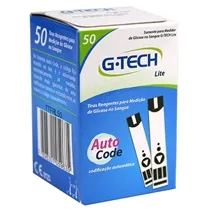 Tiras Reagentes G-tech Lite 50 unidades