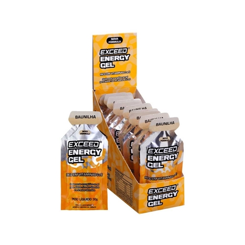 Gel De Carboidrato Exceed Energy Gel Caixa com 10 un